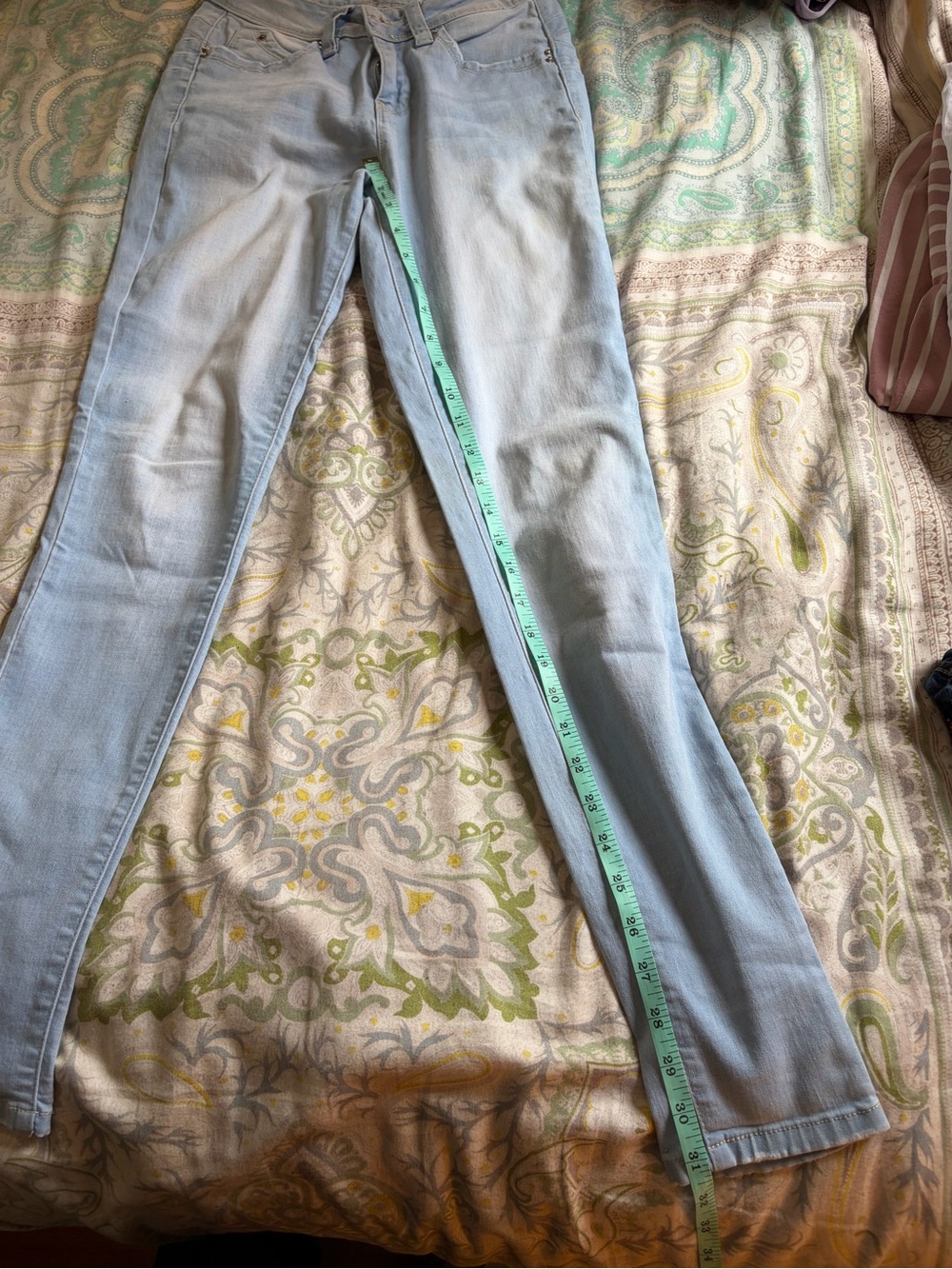 YMI Light Blue Mid-Rise Jeans